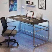 意式电竞桌多功能简35594约用家妆极简电风镀书桌办公桌电脑桌梳