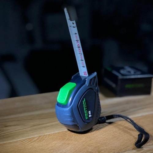 德国FESTOOL费度斯托5米钢卷高精测量耐尺摔高硬度85585用木工家