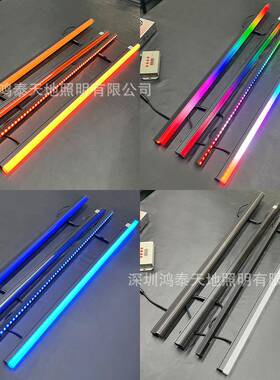 酒吧RGB幻跑马频LE34990D像素条WS2815断彩点续传舞美造型防水视