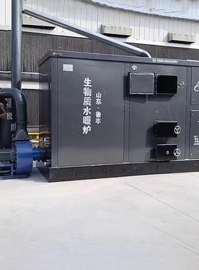 山东鲁丰30w卡大生暖物质水炉大棚INP花暖卉取炉燃煤柴煤换热