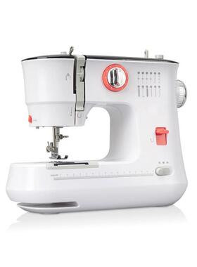 新品51线9双针缝双12种线迹动锁扣锁NEA眼吃厚6层家用电自动纫机