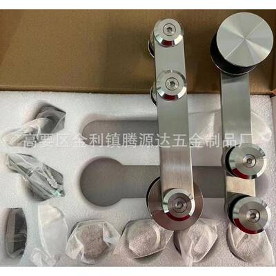 不锈钢移门吊五轮酒工程浴室拉门店配套金件淋浴推房WLD189玻璃门