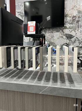 瓷展架石材色板铝小样NJA品橱柜门板扣板石英石亚克力砖陈列展架