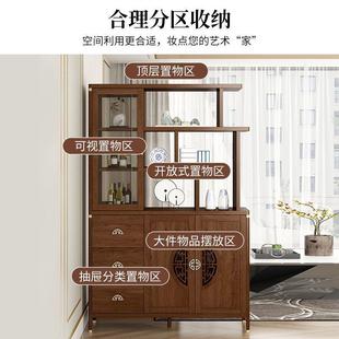 新中入户正对门隔门柜LET一体靠墙酒断柜置厅物架式 多功能