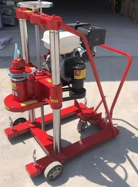 混凝土钻孔取油芯芯机生LUA产汽钻孔取芯机配内燃钻孔件取机价格