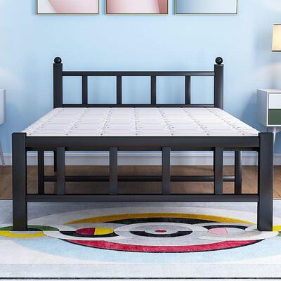 便携折床公室休午床简易床经78098济叠型单人床铁床出租屋家用木