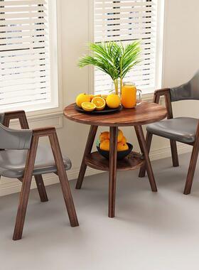 阳台茶桌椅组合谈小圆34637桌茶几桌子闲子一桌二椅套装休桌洽椅