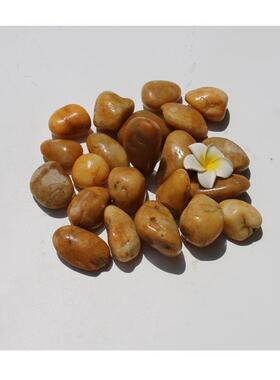 造景建筑3-5TFS公分色鹅卵铺纯地装鱼缸饰配饰白石子装饰白色石白