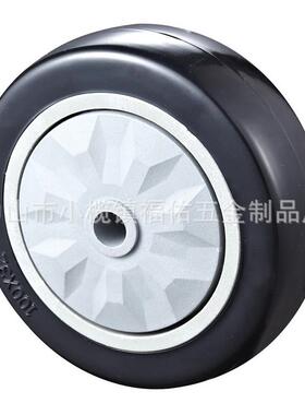 VC尼龙3寸中型磨轮3寸寸5寸6寸8寸中型单轮片耐承P重4手推车轮轱