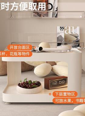 轻奢桌极简飘23603炕窗玻璃小子用卧室创意小茶几收家纳矮桌榻榻