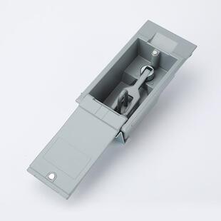 MS887MS88MS887MS8箱变门锁带挂锁340不锈钢机锁盒电孔箱柜机柜锁