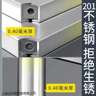 厨房置物架夹缝收纳不锈钢储架落子窄柜缝隙物地上海立轩多款层货