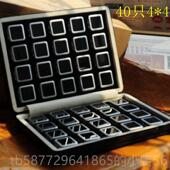 裸石盒 正品 首高档12金属拉链包样盒品宝珠饰盒 裸钻盒彩宝戒面盒