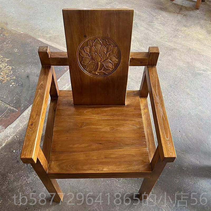 正品老板榆木门复古茶桌风化木桌原木吧台桌优质旧木板老门实板子