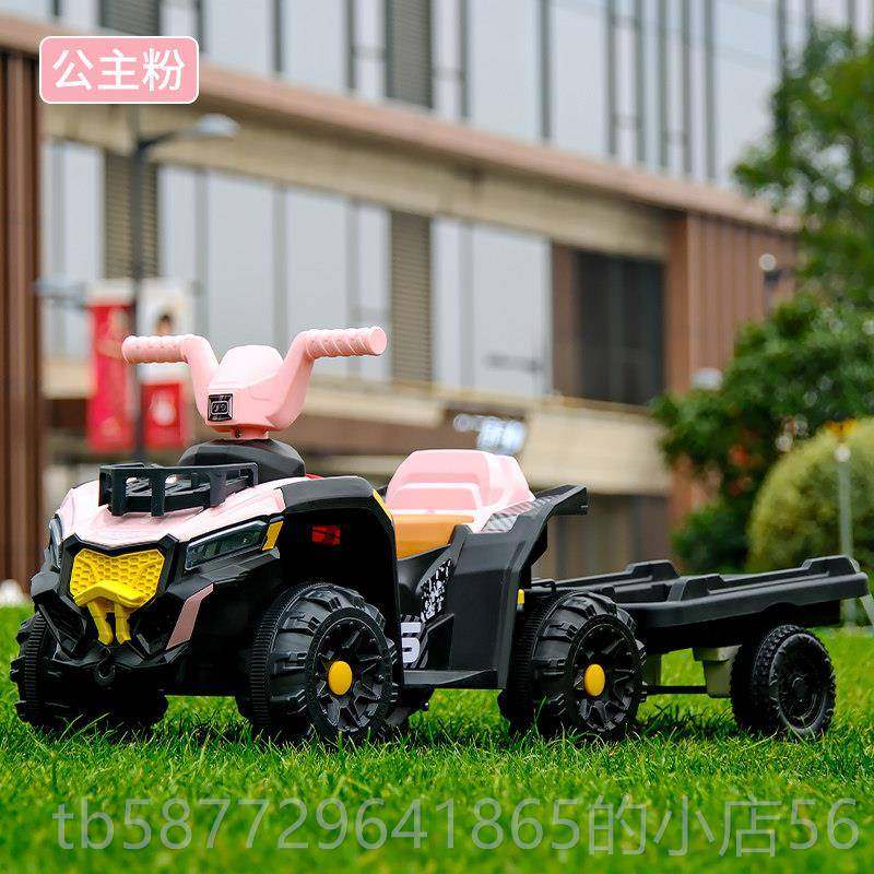 正品儿野童电动车轮沙滩越车1-4岁男女宝宝可坐四人动汽车电充电