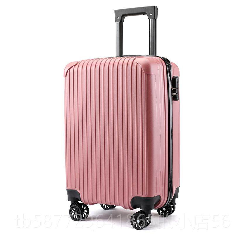 正品行箱2寸密码箱大容量纯色登机万向轮定0制印lgo李o学生拉杆旅