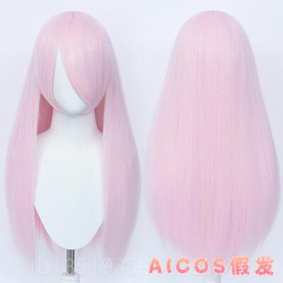 高档COS 0CM长直发万用 古装动漫长发毛娘造型cosI假发假A6毛
