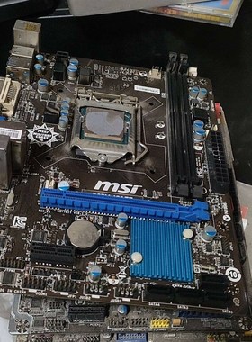 成色不错msi微星 B85M-ICAFE 主板