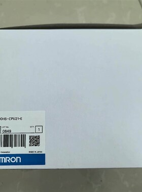 C200HS-CPU21-E可编程CPU PLC控制器