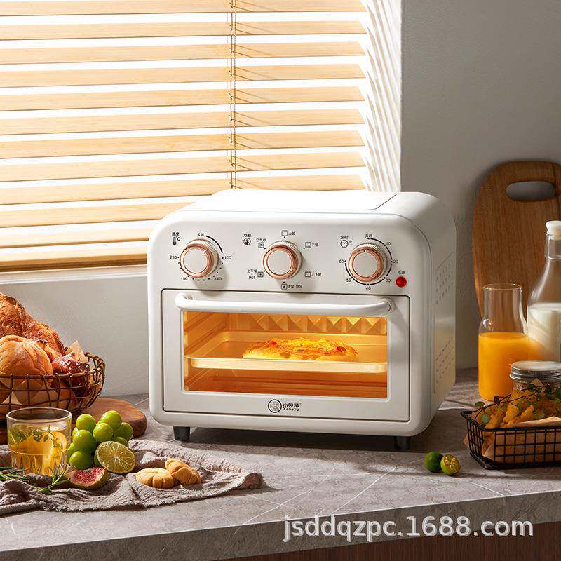 小贝猪电XBZ-3K10烤家用烘焙专多用蛋糕面包空气炸箱升锅小型12家