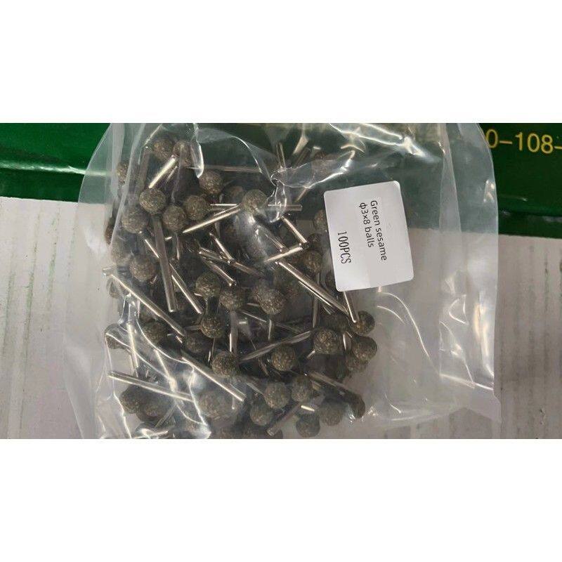 圆球球头橡胶磨头芝麻点磨头金属磨头抛光磨头电动磨头