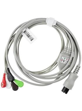 容ME10002000PCM7000800监兼护仪心电导联0线一体五导扣EC-5S103