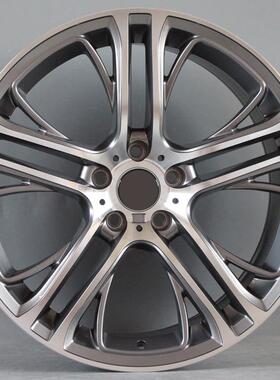 适胎用B于MW宝J81021马X轮5X6铝合金汽车越野毂改装轮圈铃21寸厂