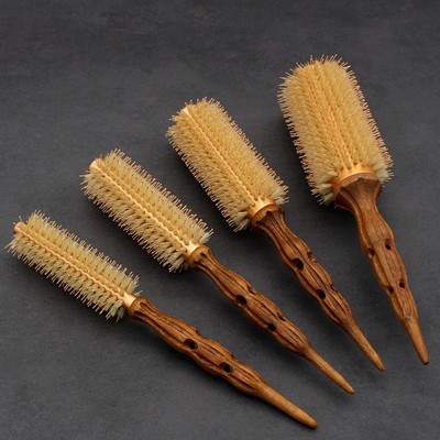 韩国进口大珠珠DAJUJA毛滚梳内扣发廊专业卷发梳耐高温大卷造型梳