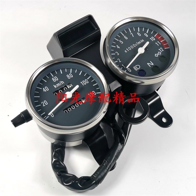 适用于GN125-2/GN125-2D摩托车仪表总成咪表里程表速度表公里表