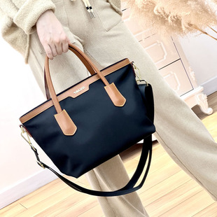 2023新款帆布女包大包高级感斜挎包大容量时尚牛津布单肩手提包包