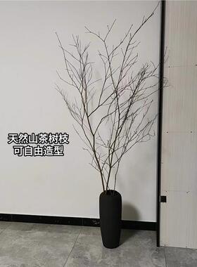 树枝干枝干饰树白色枯t0036树枝仿真真艺术假树造型树干树枝装仿