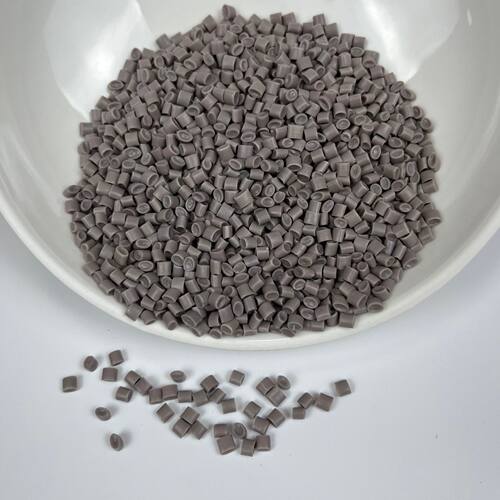 灰色PP颗粒注塑再生料周转箱用颗粒塑料回料颗粒聚丙烯改性颗粒