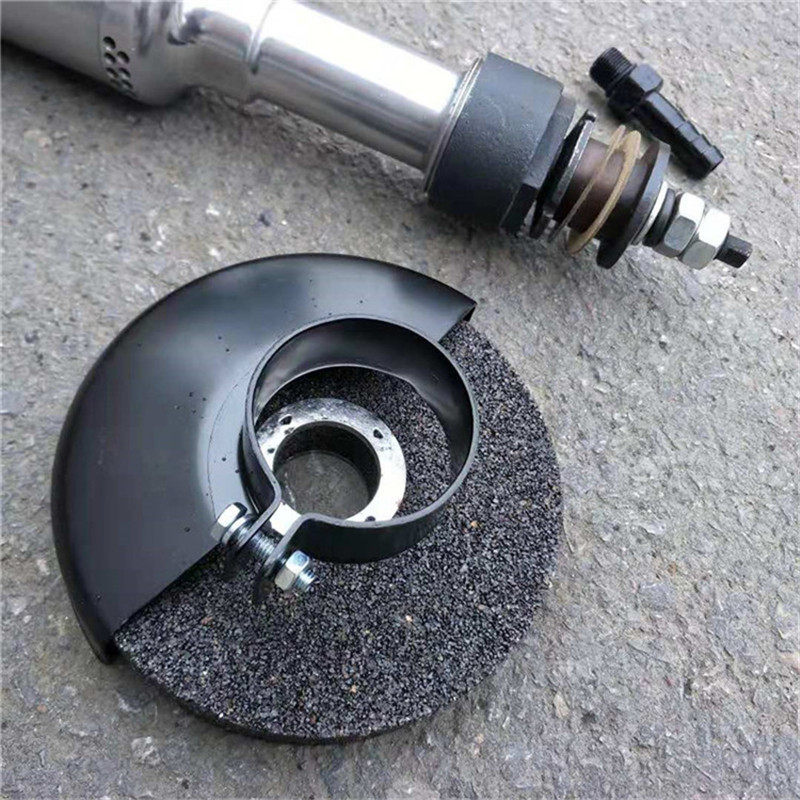 S150Z66气动砂轮机砂轮直径150mm以布轮替代砂轮进行抛光