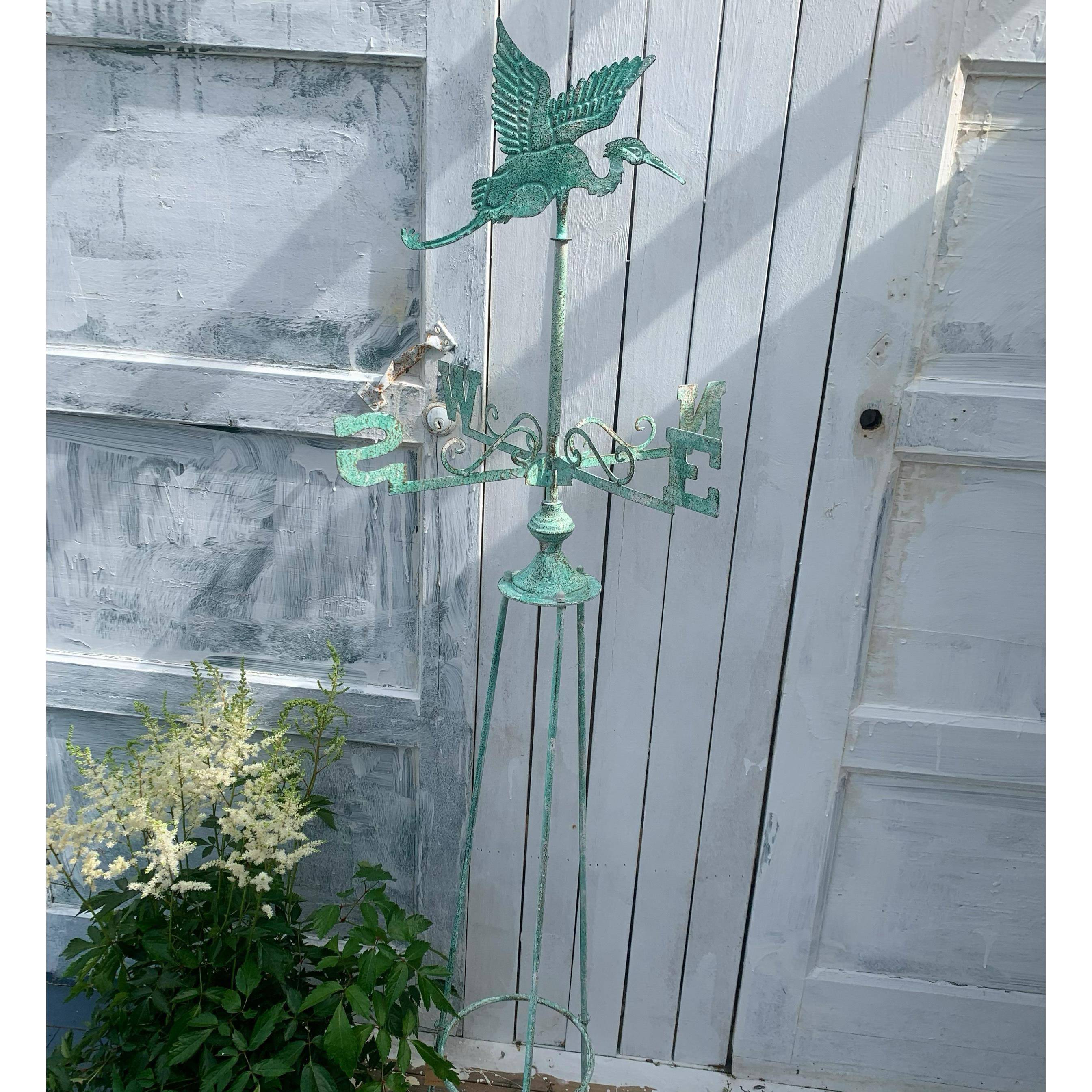 莫里斯花园 花园杂货可旋转仙鹤风向标爬藤架植物攀爬架
