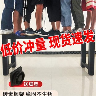 桌腿支架铁艺钢架定制吧台茶几底座办公桌架餐桌岩板台脚桌子腿架