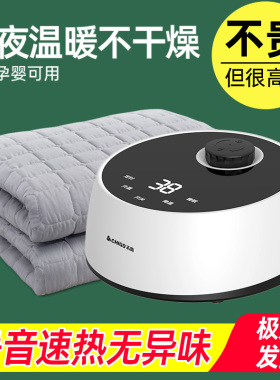 水暖电热毯单人双人新款家用调温双控的调温除螨垫孕婴s32814