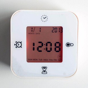 国内洛托普/库克斯钟/温度计/闹铃/计时器多功能闹钟