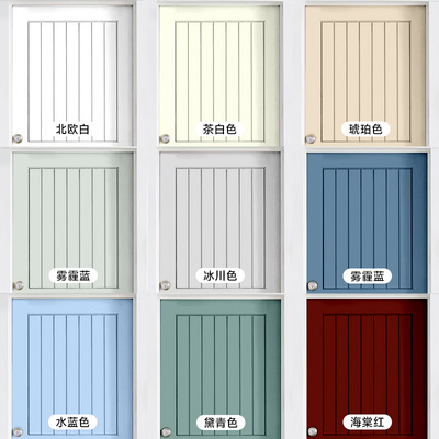 莱硕水性木器漆油漆家用自刷家具翻新改色漆环保无味快干刷漆涂料