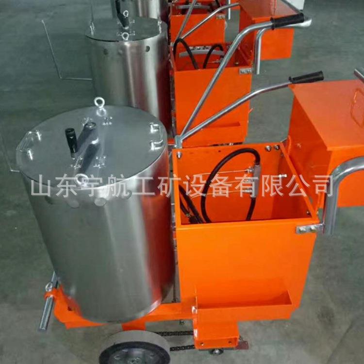 手推式划线机线马跑道手推划路停车位冷726喷划线车机