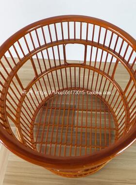 F7588HT8X毛E生I3竹藤编店巾筐卫间布草篮竹篮脏衣筐收酒纳筐手工