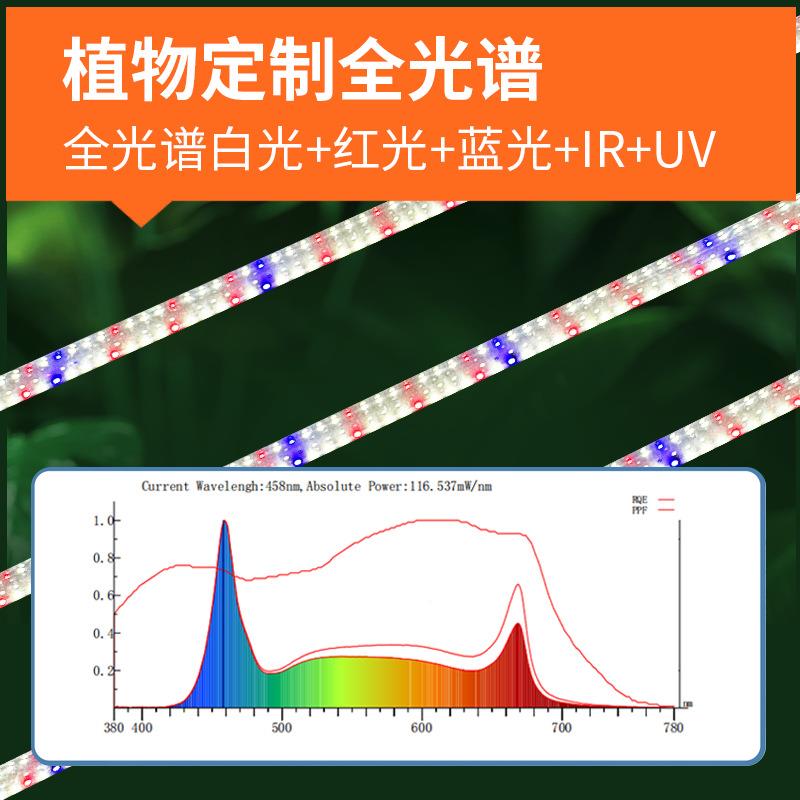 ELD全光谱植物长灯蔬菜育生苗灯棚KFG种植补光灯仿太大阳光16w植