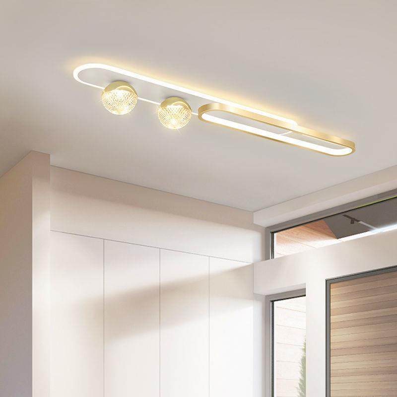 走廊过道条顶灯现代简约吸长入户玄关灯创意个e性衣80249帽间阳台,家装灯饰光源,客厅吸顶灯,淘宝优惠券,粉丝福利购,淘宝优惠卷