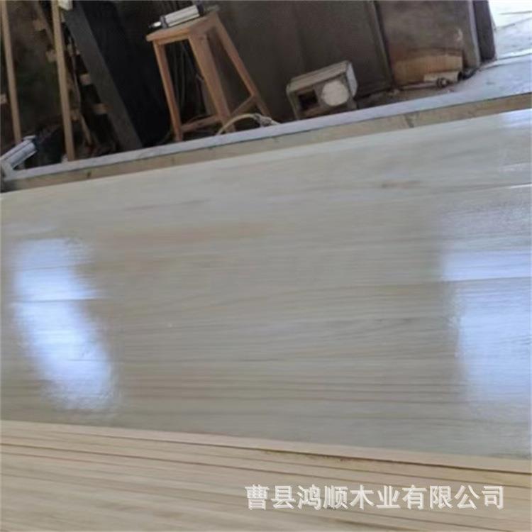 桐木拼板AA级桐实木床SNT材工板隔板艺品原料12mm木直拼板桐木片