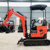 功多小型挖掘机573家用农用果园大棚挖养殖场18挖机微型能小机