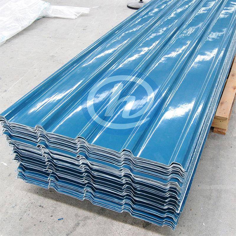 FRP屋面瓦钢腐结构工业厂房83R40#/80#FP墙面板彩WYW钢瓦防彩钢瓦