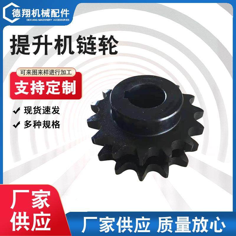 提升机链轮送用链提升机多环齿CJY矿链轮输传动提升机链轮