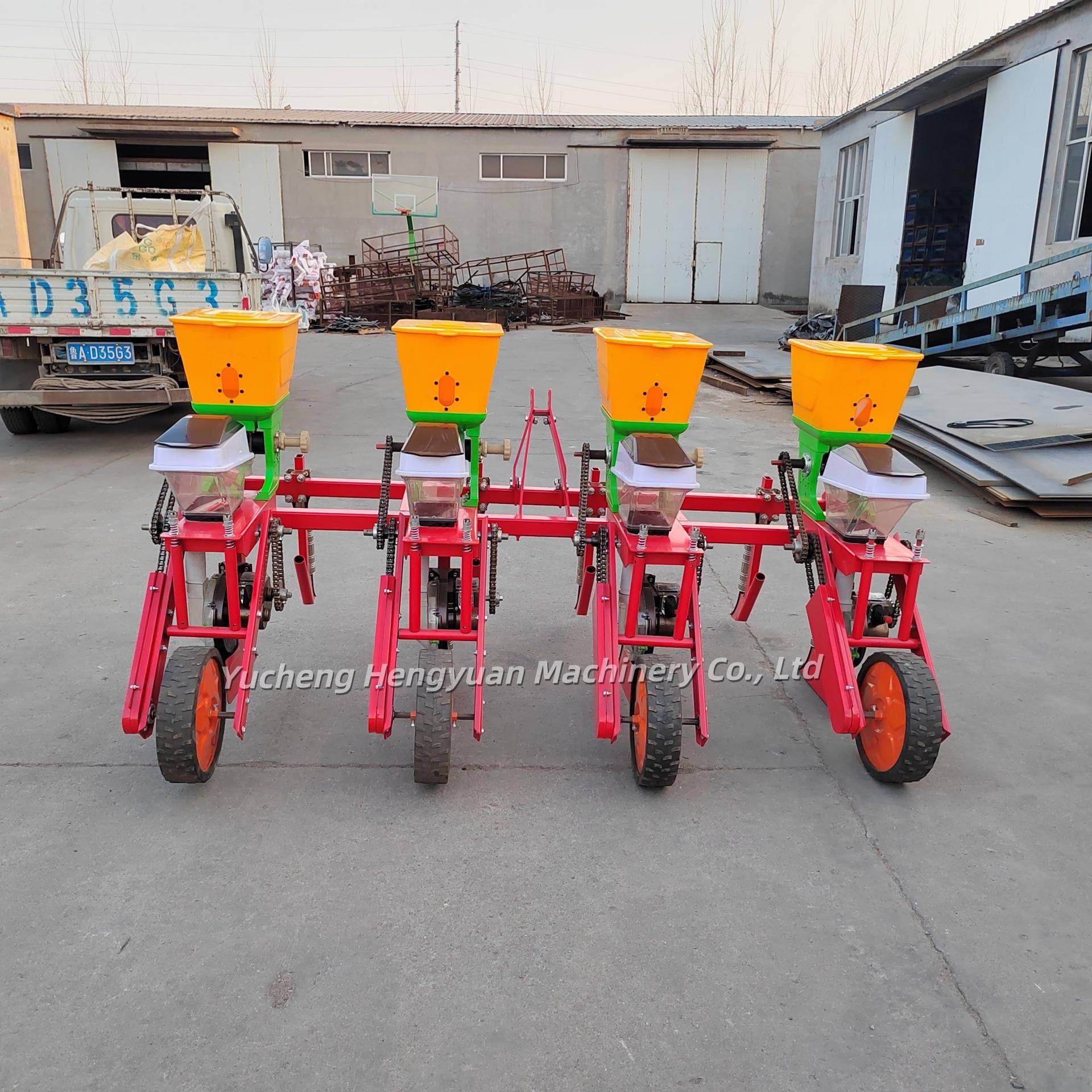悬浮式玉米粒精播机单或双播粒种施肥PUO覆盖体一机