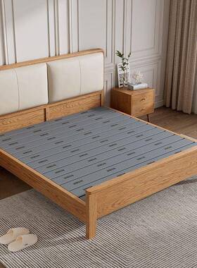 白蜡木实木床1.58主卧软包双人大床婚床1.m现NZP代简约储物米床