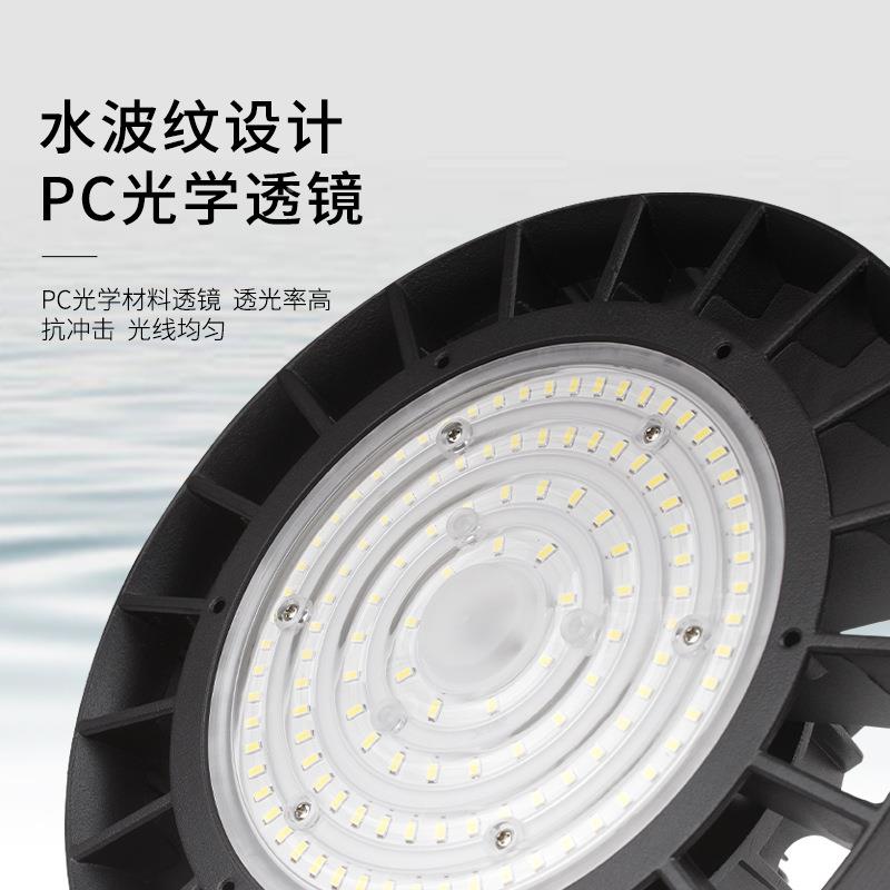 超亮led轮毂工体矿灯工厂车间育间馆照明灯仓库汽修车灯吊大EWH功