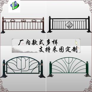 市防路政护栏城道交通市公路文化防撞栏中央PMU人行分流攀爬